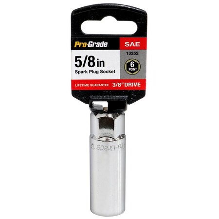 Pro-Grade Tools 3/8" Dr. 5/8" Spark Plug Socket 13252